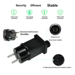 4.5V Plug LED Power Supply, LED Transformer Plug Adapter, EU Plug